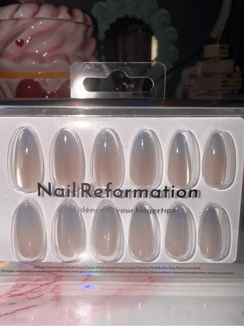 Nail Reformation Reflective Ombre Press-On Nails